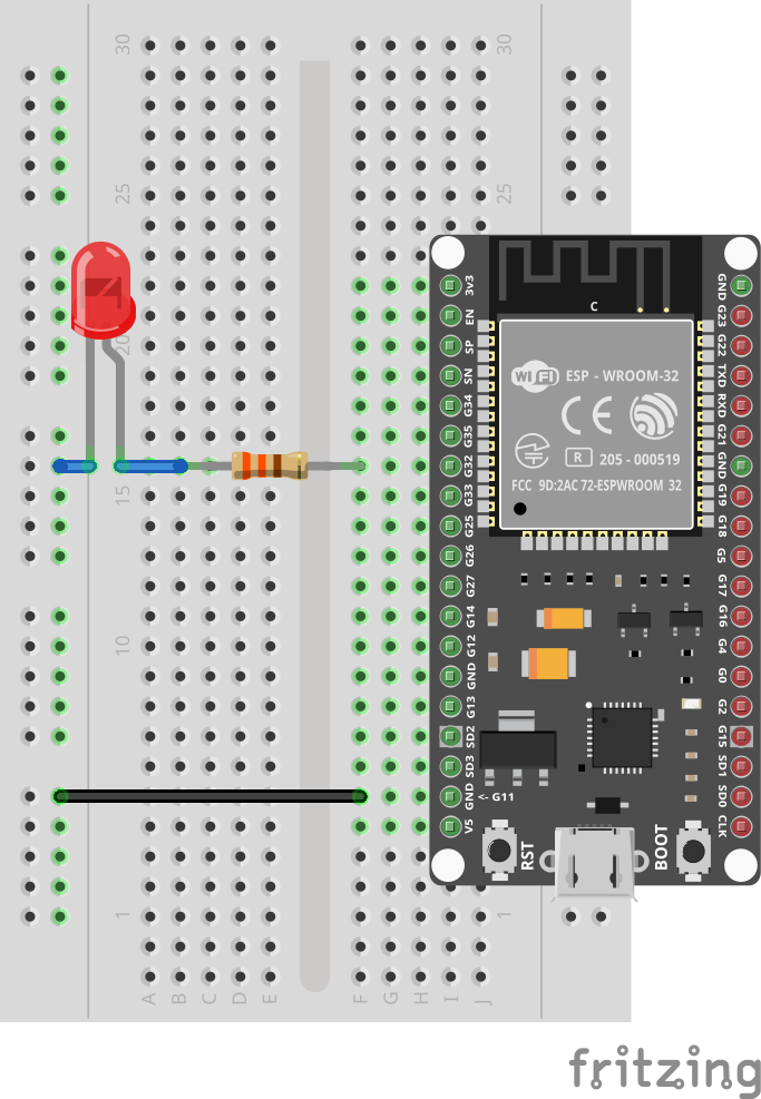 LED diagram